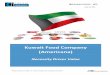 Necessity Drives Value - GulfBase · Necessity Drives Value ... COMPANY SYNOPSIS Kuwait food Company ... KFC is a consumer-driven company and operates three business segments: a
