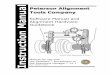 Peterson Alignment Tools Company€¦ · 3 The Importance of Proper Shaft Alignment Power transmission equipment is usually linked by a coupling system. Proper shaft alignment will