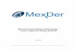Mexican Derivatives Exchange - MexDer · (“MexDer”), this "Mexican Derivatives Exchange Local Aspects Study Manual" has been prepared. Attachment 1 contains the statement that
