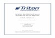 USER MANUAL - Triton Systems | ATM manufacturer · USER MANUAL TDN 07103-00090 May 19, ... The VISA®-approved ... SUPPLEMENT C in the X-Scale/X2 Configuration Manual included on