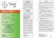 Telar - CDMS Home PRODUCT INFORMATION Telar® XP Herbicide is a dry flowable that is mixed in water and applied as a spray. Telar® XP Herbicide is for the control of many invasive