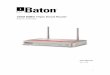 300M MIMO Triple Smart Router - iBall 1.0.0 User... · iBall Baton 300M MIMO Triple smart Router complies with IEEE ... modem on the router as shown below is the following ... it