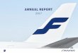 ANNUAL REPORT - investors.finnair.com · REPOR 2017 2 CONTENTS 2this report About 2017 in brief 3 CEO’s Review 5 2017 Highlights 7 Strategy 8 About Finnair 9 Operational environment