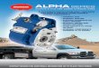 ALPHA - Muncie Power Products MUNCIE FOR ADDITIONAL INFORMATION OR TO PLACE YOUR ORDER. ALPHA MAKES INSTALLATION EASY– PROVIDING MAXIMUM CLEARANCE USING DURABLE PROVEN COMPONENTS