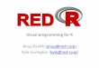 Visual programming for R · Visual programming for R Anup Parikh (anup@red-r.org) Kyle Covington (kyle@red-r.org)