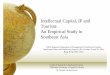 Intellectual Capital, IP and Tourism: An Empirical Study ...€¦ · Intellectual Capital, IP and Tourism: An Empirical Study in Southeast Asia ... • Cultural & heritage organizations