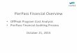 PierPass Financial Overvie Source TEUs subject to TMF ... controls for financial reporting, cash reconciliations, ... regarding the PierPass cost analysis or financial audit, 