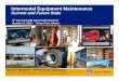Intermodal Equipment Maintenance - CCIB Home Page · 1 Intermodal Equipment Maintenance Current and Future State 5th Annual CCIB Intermodal Seminar October 5, 2011 - Tinley Park,