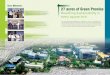 Green Milestones 27 acres of Green Premise - L&T India · aesthetics of the entire complex. Serving as staff-VIP dining halls, convention and business development centres, the complex