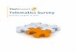 Telematics Survey - FleetAnswersfleetanswers.com/sites/default/files/2017 Telematics Survey Report...Telematics and GPS (global positioning systems) ... utilization tracking as the