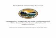 Operational Guidelines for Dual Enrollment and Other ... · Montana University System Operational Guidelines for Dual Enrollment and Other Secondary-Postsecondary Credit Opportunities