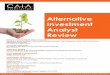 Alternative Investment Review - INSEAD ·  · 2014-11-18Alternative Investment Analyst Review ... IR&M MOMENTUM MONITOR IR&M Momentum Monitor Alexander Ineichen, ... This scenario