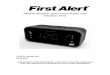 AM/FM Weather Band Clock Radio with Weather Alert - …€¦ ·  · 2017-04-12AM/FM Weather Band Clock Radio with Weather Alert ... This equipment generates uses and can radiate