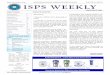 Friday 7th October, 2016 THE INTERNATIONAL SCHOOL … · isps weekly newsletter friday 7th october, 2016 the international school of port of spain volume 24, issue 7 confidence excellence