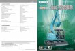 STANDARD EQUIPMENT - Kobelco Intermittent windshield wiper with double-spray washer ... Flow limitter for breaker N&B pedal ... be operated from the ground without the use of tools