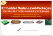 Embedded Wafer-Level-Packages - Market Research … ·  · 2011-08-06Embedded Wafer-Level-Packages Fan-Out WLP / Chip Embedding in Substrate Be ready for the next generation of IC