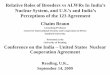 Relative Roles of Breeders vs - University of Reading Roles of Breeders vs ALWRs In India’s Nuclear System, and U.S.’s and India’s Perceptions of the 123 Agreement Chaim Braun
