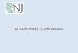 ACAMS Study guide reviewfiles.acams.org/pdfs/...ACAMS-Study-Guide-Review.pdf · ACAMS Study Guide Review. Thoughts ... • The provision of banking services by one bank(correspondent,
