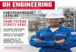 UH ENGINEERING · industrial engineering ... systems, including electrical grids and telecom-munications. ... of laboratory training and professional develop-