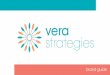 brand guide - Vera Strategiesverastrategies.com/.../2015/07/Vera-Strategies-Rebrand-Book.pdf · 3 Contents 4 Introduction 6 Brand Alignment 8 Brand Architecture 10 Corporate Colors