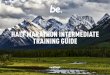 HALF MARATHON INTERMEDIATE TRAINING GUIDE · and endurance to take your performance to the next level. This 12-week training guide ... guide for a warm-up is to jog 1 ... Half Marathon
