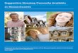 Supportive Housing Currently Available to People with ... · Supportive Housing Currently Available to People With Autism Spectrum Disorder in Massachusetts ... I. Executive Summary