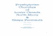 Presbyterian Churches of Lower Canada North Shore … · Presbyterian Churches of Lower Canada North Shore & Gaspe Peninsula Part Three compiled by Jacques Gagné gagne.jacques@sympatico.ca