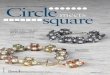 Circle - facetjewelry.com · Circle square meets Forget round pegs and square holes — pearls are the perfect fit for these beaded cubes designed by Kathleen Burke BEAD WEAVING