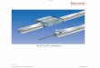 Ball Rail Systems - Abina.com Abastecimientos Industriales GUIAS PATINES.pdf · 10. RA 82 201. STAR – Ball Rail ® Systems Product Overview with Load Capacities. 96Wide. 1671-C