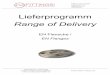 Lieferprogramm Range of Delivery - Startseite · Lieferprogramm Range of Delivery EN Flansche / EN Flanges . INFO@PMFITTINGS.DE PHONE +49(0) ... Vorschweißflansche EN 1092-1 Typ