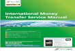 International Money Transfer Service Manual of Account Fee Balance Certiﬁcate Issuance Fee International Money Transfer Statement Issuance Fee Cash Card (Account holder) Reissuing