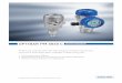 OPTIBAR PM 5060 C - KROHNE PM 5060 C Technical Datasheet Pressure transmitter for the measurement of process pressure and level with metallic measuring cell • …