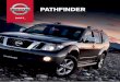 Brochure: Nissan R51 Pathfinder (January 2013)australiancar.reviews/_pdfs/Nissan_Pathfinder_R51... · Thunder Blue Ti. The Nissan Pathfinder is the authentic, rugged go-anywhere vehicle
