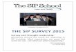 Wednesday, November 04, 2015 THE SIP SURVEY 2015 · Wednesday, November 04, 2015 ... the session border ... 4 SIP Survey 2015 “It is interesting that the biggest set of responses
