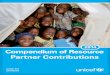 2014 Compendium of Resource Partner Contributions assistance, including safe water, nutrition, health, education and protection. UNICEF is seeking $15.8 million in 2015 to meet the