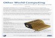 Other World Computing - MacSales.com · • 2MB data buffer, fits all PowerMac Cube G4 models, DVD read speeds up to 24X and CD burn speeds up to 24X. Other World Computing ... Other