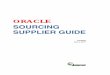 Oracle Sourcing User Guide Supplier Edition v1 - Sourcing Basics 8 4 Click the Sourcing Home Page link to proceed to the Sourcing home page ; see 4 above . Note Oracle Sourcing will