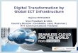 Digital Transformation by Global ICT Infrastructure · Digital Transformation by Global ICT Infrastructure Hajime MIYAZAKI ... from SIEM engine Report analysis report and recommended