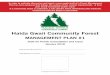 COMMUNITY FOREST Haida Gwaii Community Forest fileAppendix 1: Community Forest Agreement K5F Timber Supply Analysis Appendix 2: Determination by the Council of the Haida Nation. 1