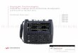 Keysight Technologies FieldFox Cable and Antenna …€¦ ·  · 2015-06-08Keysight Technologies FieldFox Cable and Antenna Analyzers ... Step up to FieldFox -- and achieve ... VSWR,