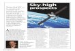 Sky-high - Intelsat | The Globalized Network · Alan Crisp, analyst with specialist market research and consulting firm NSR, suggests that despite increasing concerns about web-based