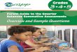 Parent Guide to the Smarter Balanced Summative Assessments ... · Grade Three Sample Test Items for English Language Arts/Literacy ... The Smarter Balanced Summative Assessments are