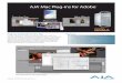 AJA Mac Plug-ins for Adobe · Adobe Premiere Pro® Plug-ins AJA Mac Plug-ins for Adobe fully integrate with Adobe Premiere Pro CS3 and allow you to capture, review and playback within