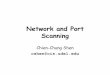 Network and Port Scanning - University of Delawarecshen/367/notes/Port-Scanning.pdf · Network and Port Scanning Chien-Chung Shen cshen@cis.udel.edu . Host Discovery • One of very