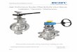 High Performance Double Offset Butterfly Valve Manual ... Butterfly valves... · Operating and installation manual Proven Quality since 1892 ECON high performance butterfly series