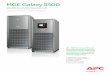 MGE Galaxy 5500 - betag.com · MGE Galaxy 5500 20/30/40/60/80/100/120 kVA Where reliability meets flexibility. 20 – 120 kVA state-of-the-art three-phase power protection designed