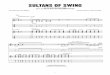Sultans Of Swing - mikebollard.com · Words & Music by Mark Knopfler Gtr. 2: w,'Rhy. Fig. I ... Sultans of Swing l. You time, get a . Sultans of Swing south of let ring — the you