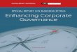 SPECIAL REPORT ON BUSINESS ETHICS Enhancing …d1c25a6gwz7q5e.cloudfront.net/reports/2016-02-25... · Enhancing Corporate Governance. ... Research in Organizational Behavior. Their