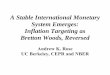 A Stable International Monetary System Emerges: Inflation …faculty.haas.berkeley.edu/arose/ReverseBWOver.pdf ·  · 2007-12-25Mishkin’s 5 IT components: 1. Numerical, public