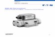 Vickers Servo Valves - Vickers | Eaton | Char-Lynn ... · Servo Valves Vickers ... current shown with no valve flow and closed control ports. Pressure gain in the null region is >30%